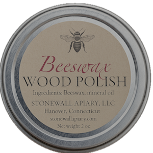 Beeswax wood polish - 2 oz - retail