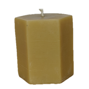 Candle - 3.5 in hexagon - retail